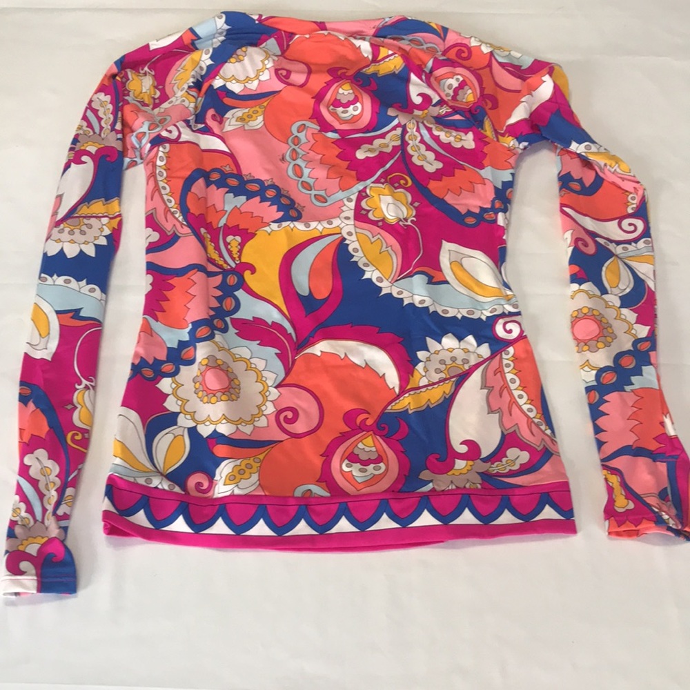 Trina Turk Sevilla Swim Shirt Long Sleeve  NWT - Picture 11 of 14